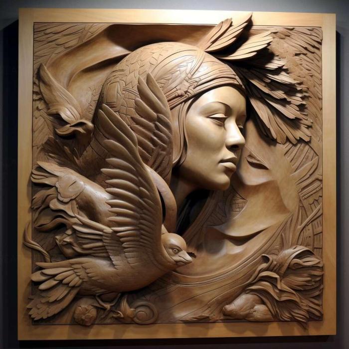 نموذج ثلاثي الأبعاد لآلة CNC 3D Art 